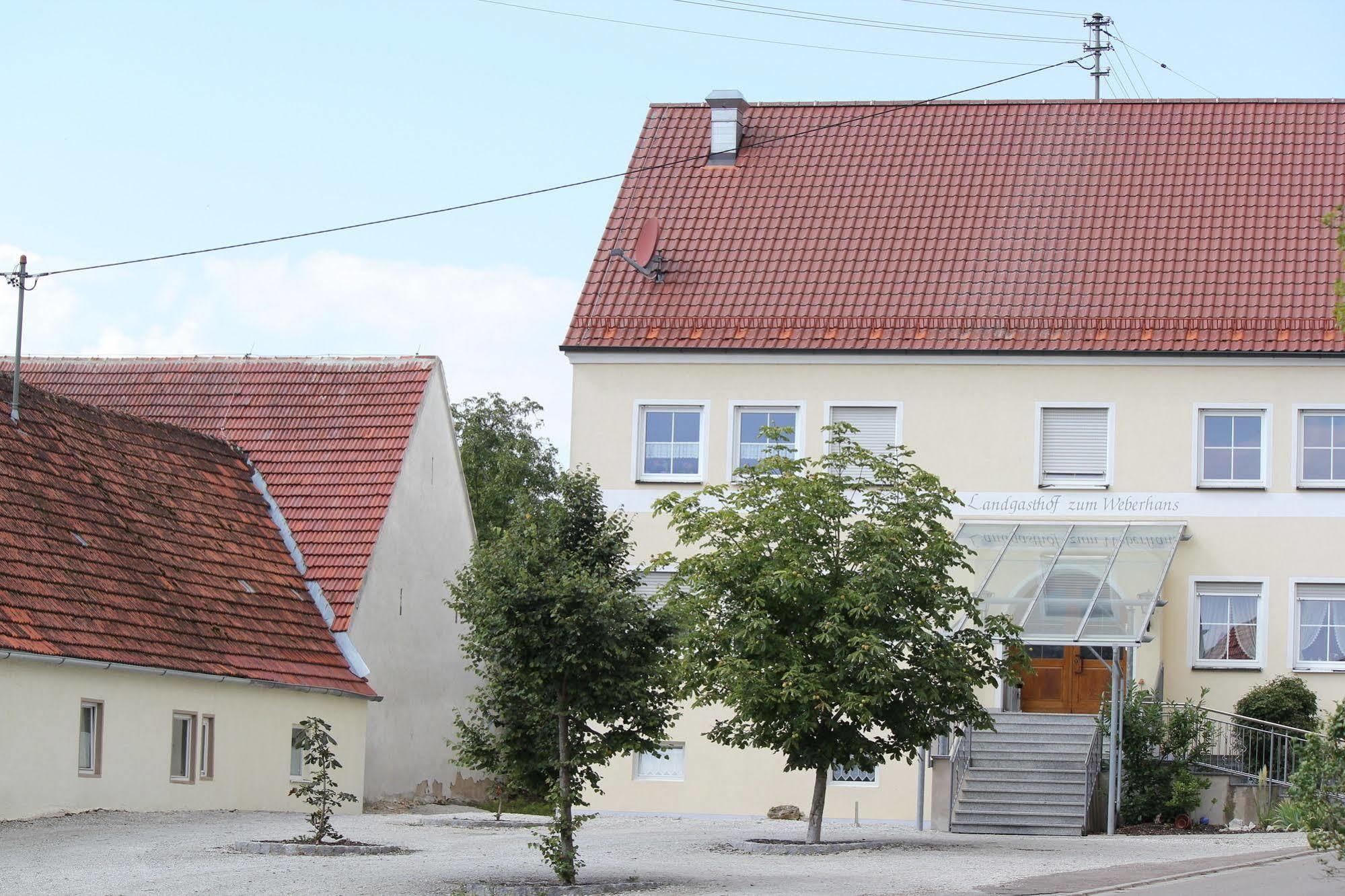 Landgasthof Weberhans Harburg (Bavaria) Exterior foto